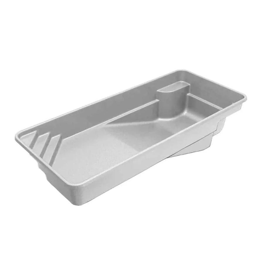 St Thomas fiberglass pool shape, a Latham model
